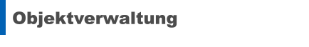 Objektverwaltung