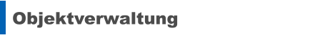 Objektverwaltung